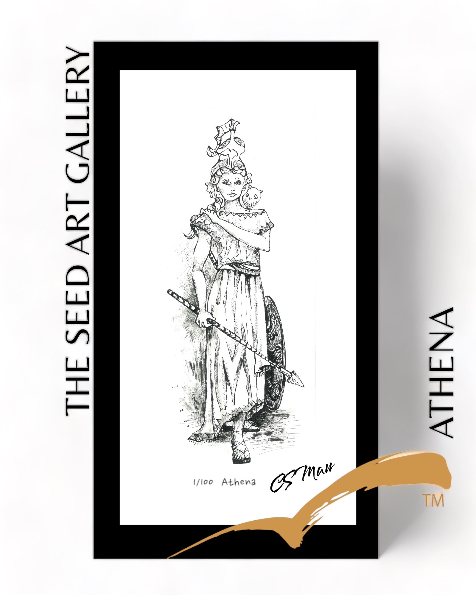 ATHENA Pen & Ink