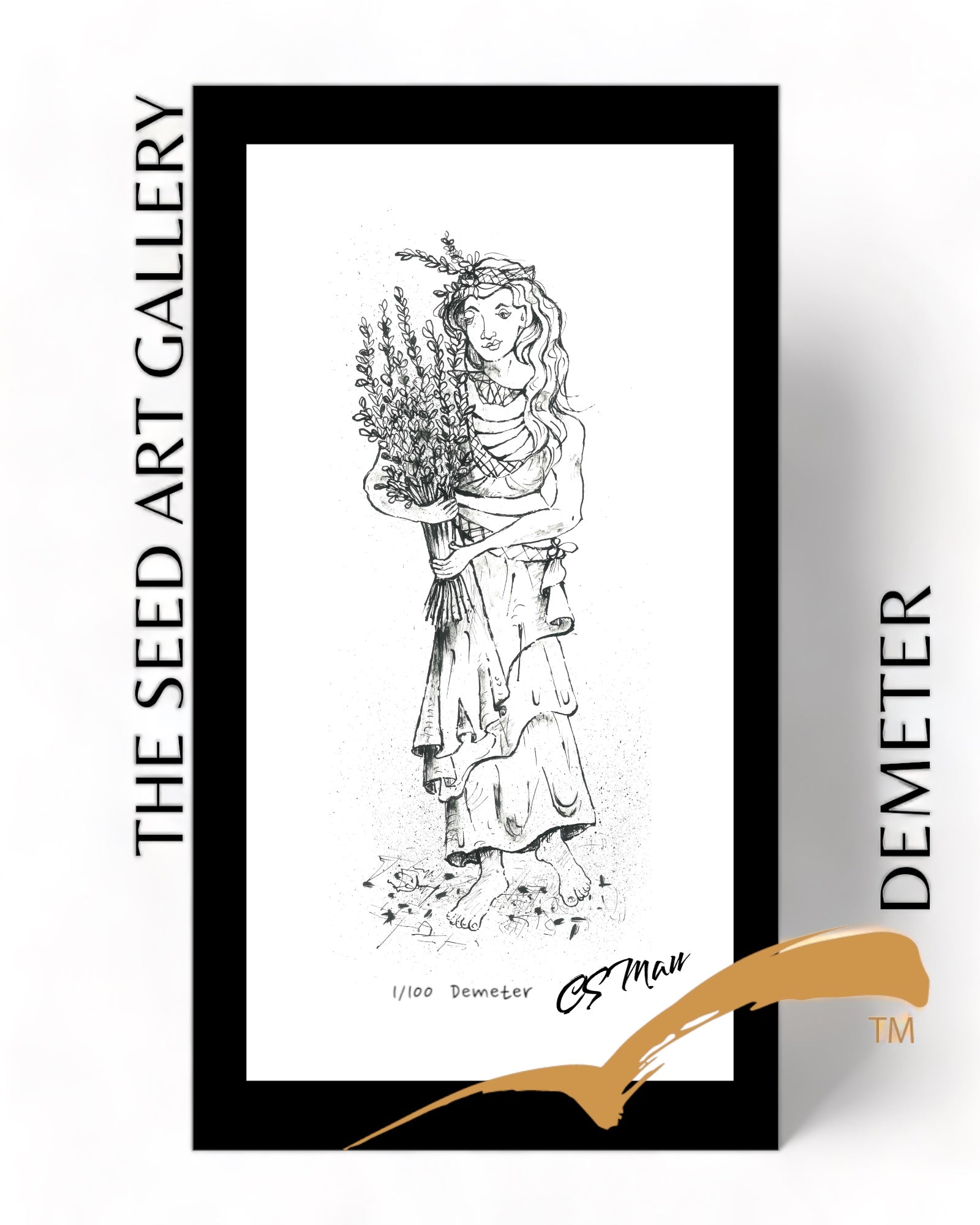DEMETER Pen & Ink