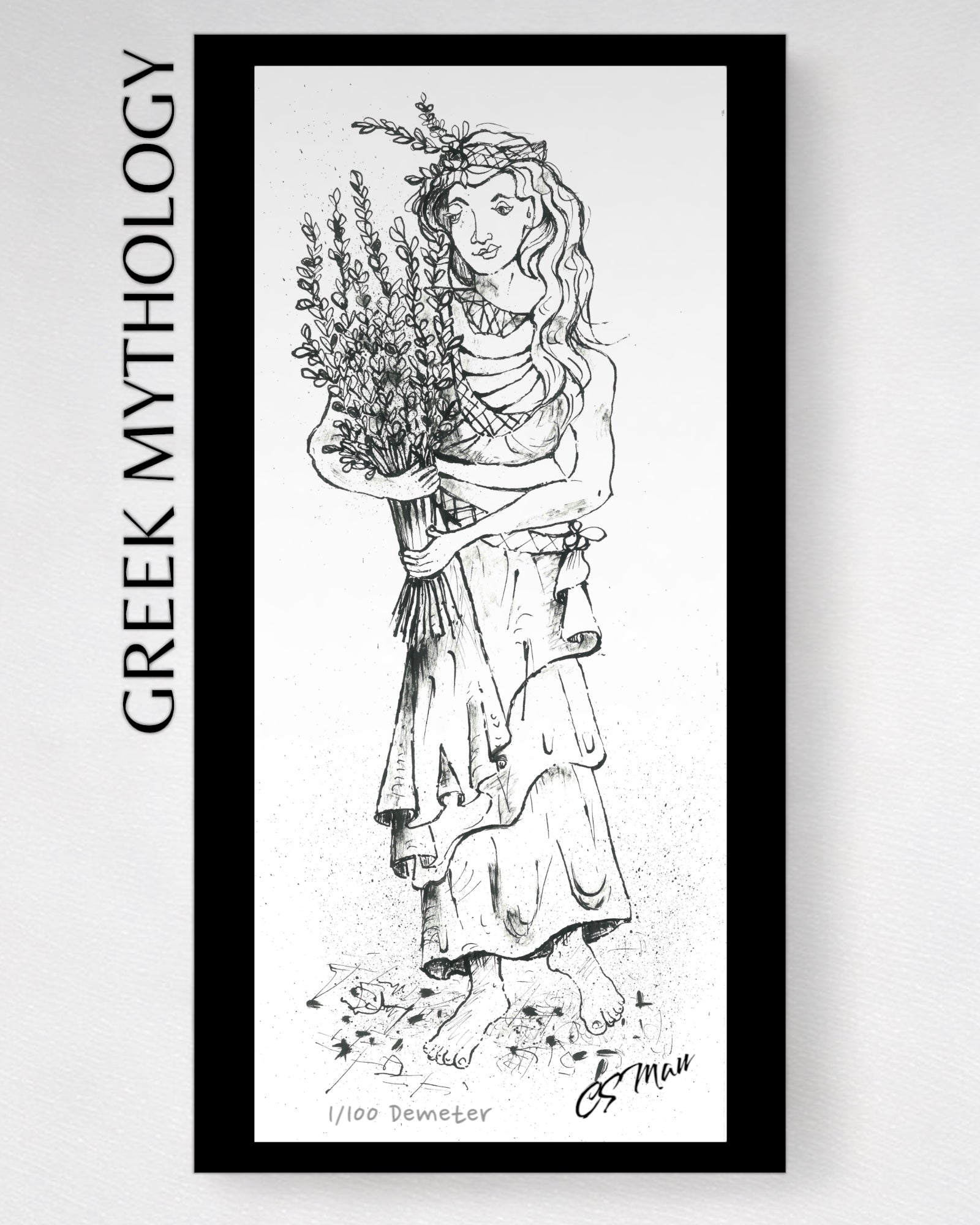 DEMETER Pen & Ink