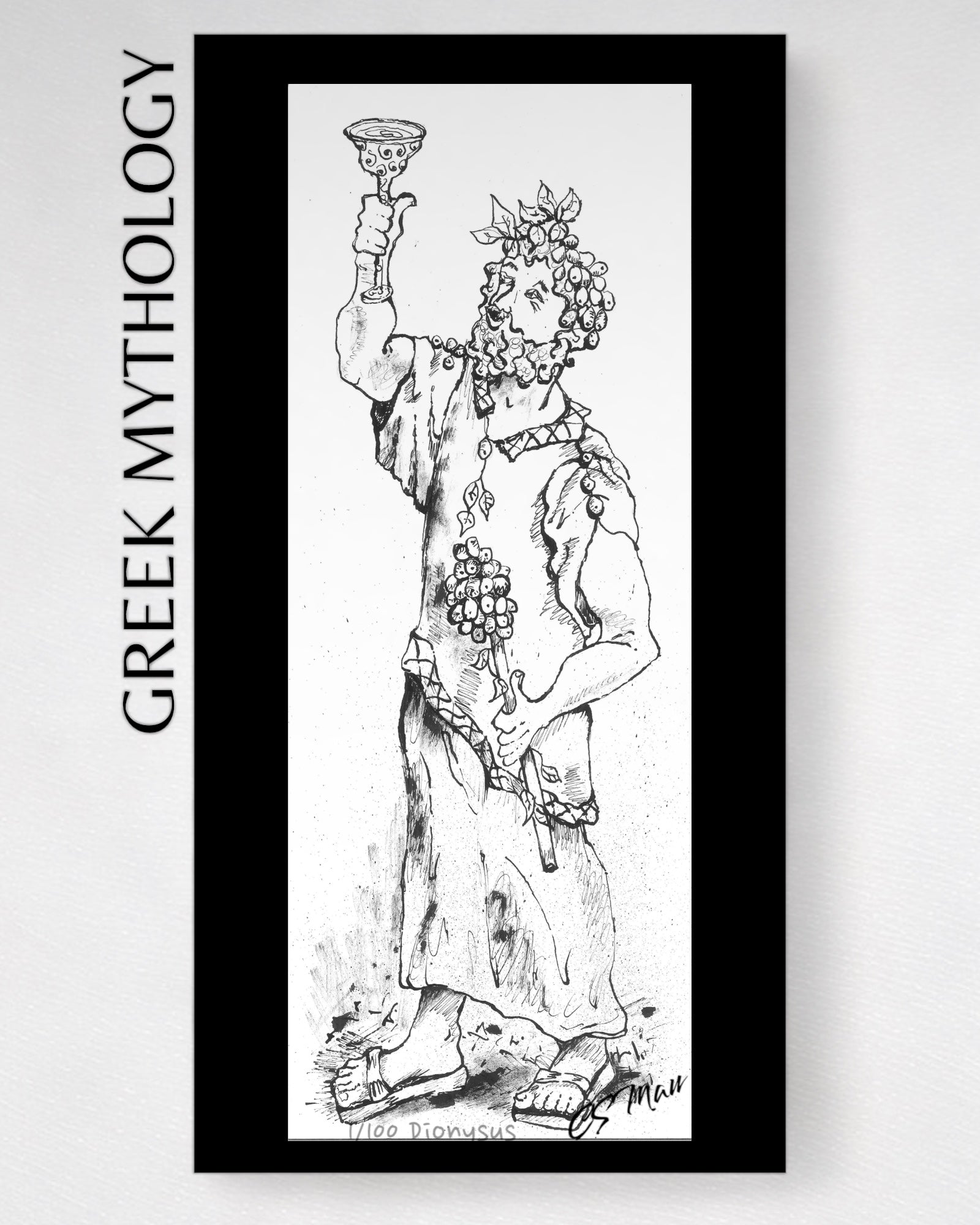 DIONYSUS Pen & Ink