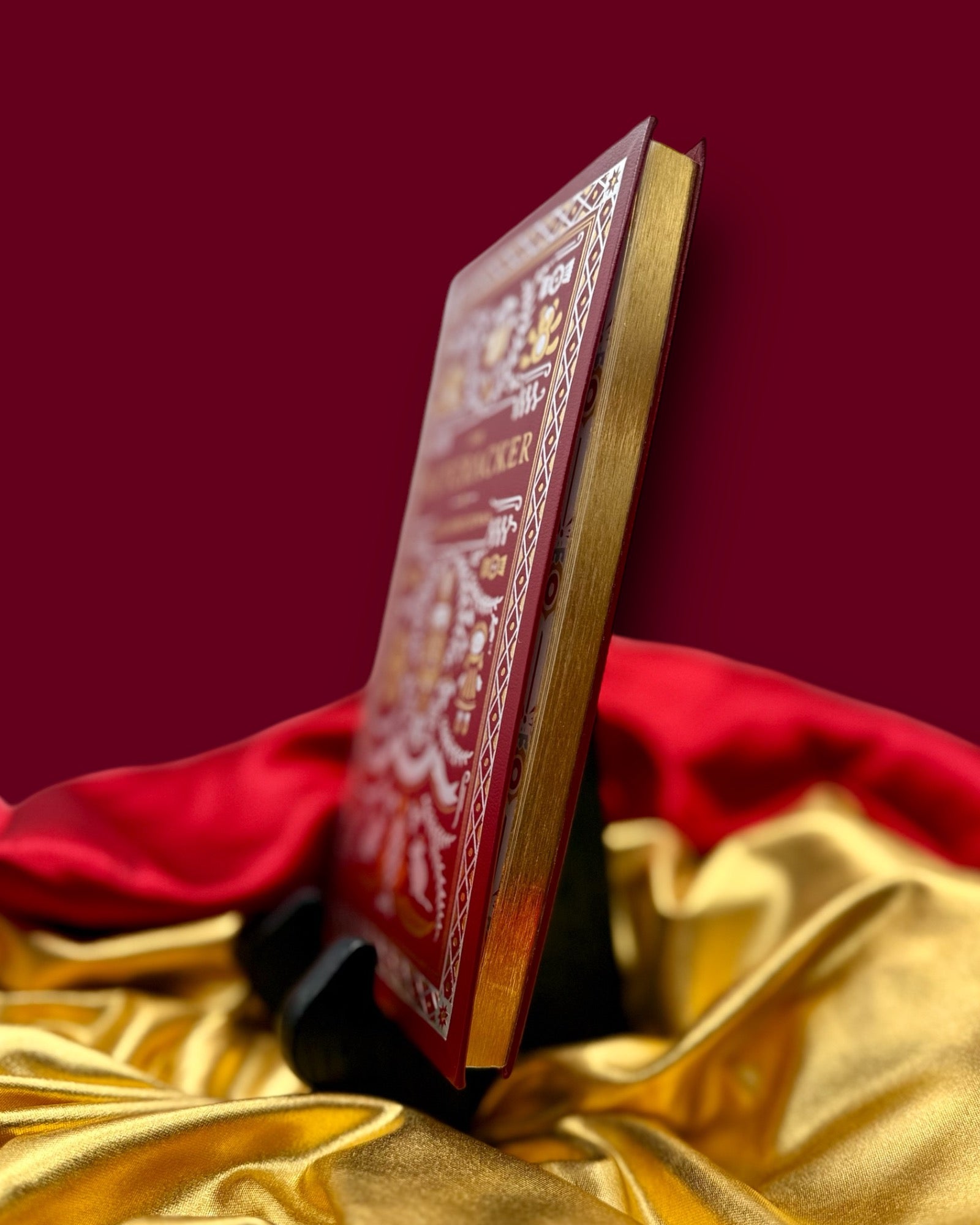 THE NUTCRACKER Book by Alexandre Dumas (collectible bonded-leather & gilt edging)