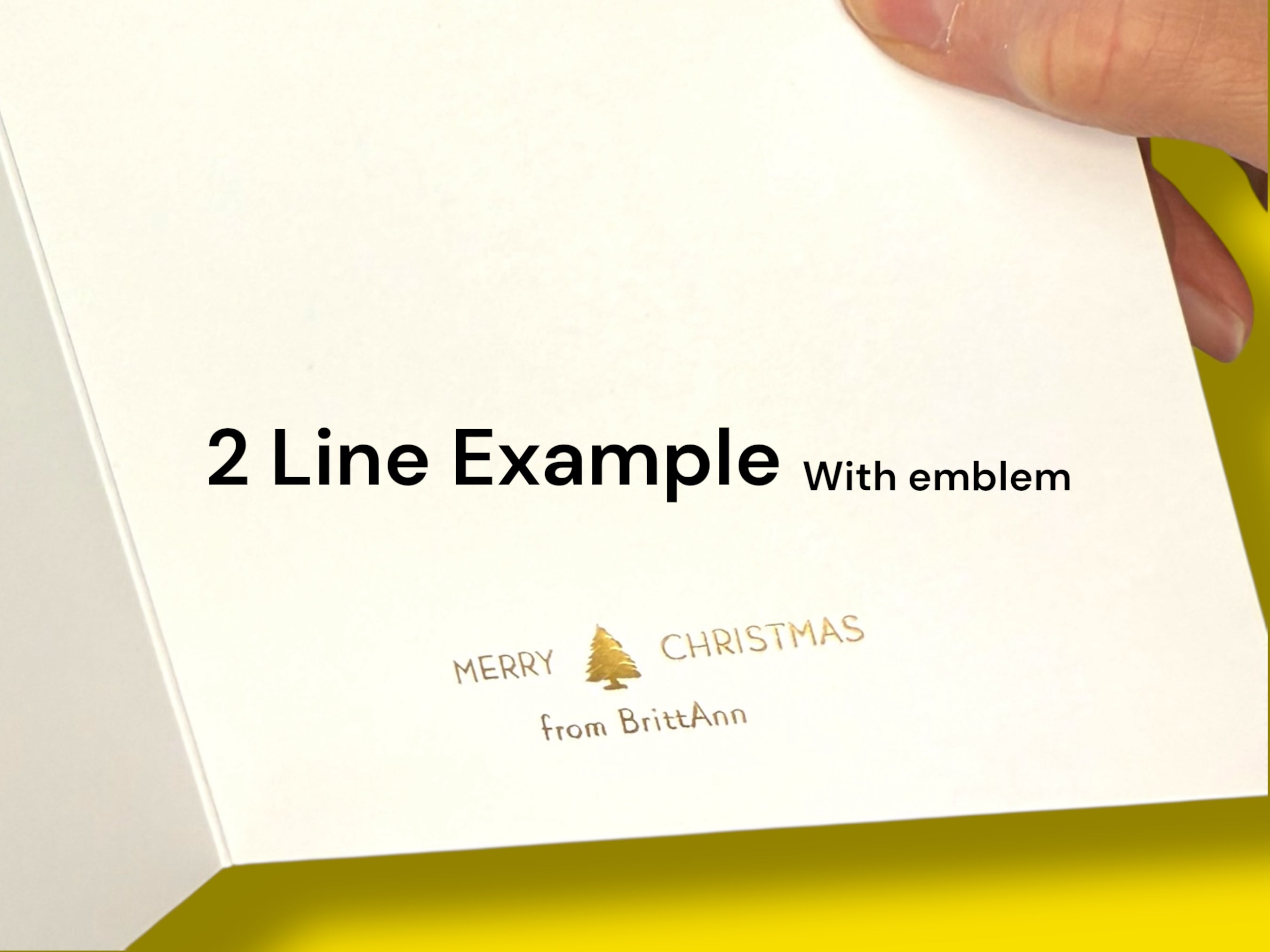 Personalized Greeting Card Set - Mix & Match 6 Foil Stamped Cards With Your Name or Phrase - Nutcracker, Muse, Emily Dickinson Collections - Custom Text - Blank Inside