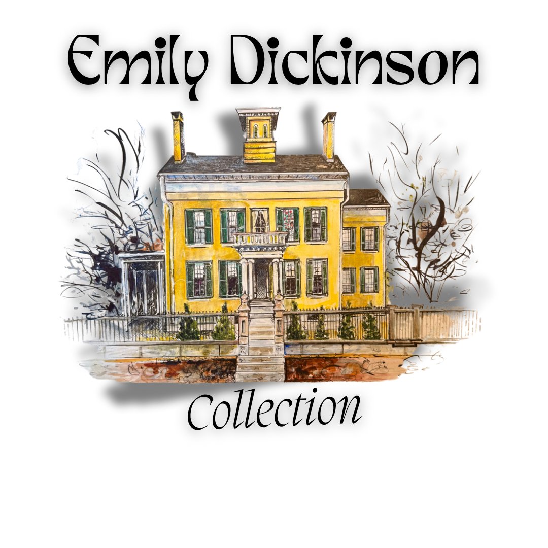 Handmade Emily Dickinson Keepsake Gift, Literary-Inspired Emily Dickinson Artwork, Gentle Learning Gifts About Emily Dickinson