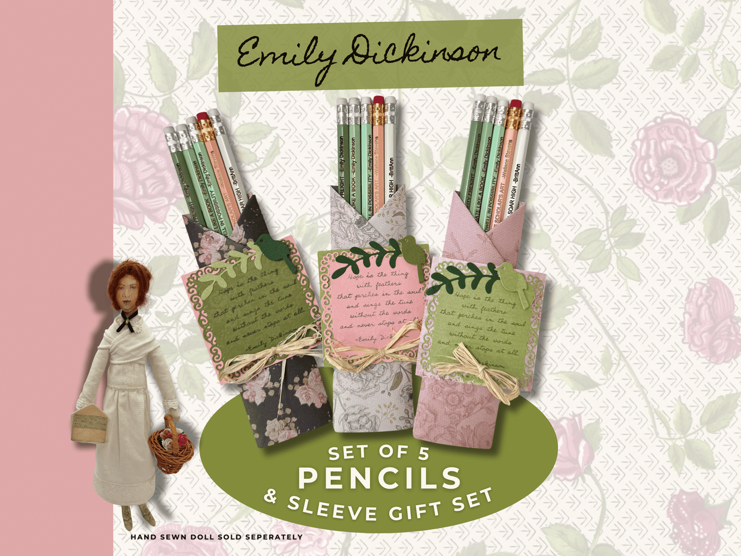 THE EMILY DICKINSON Pencil Collection