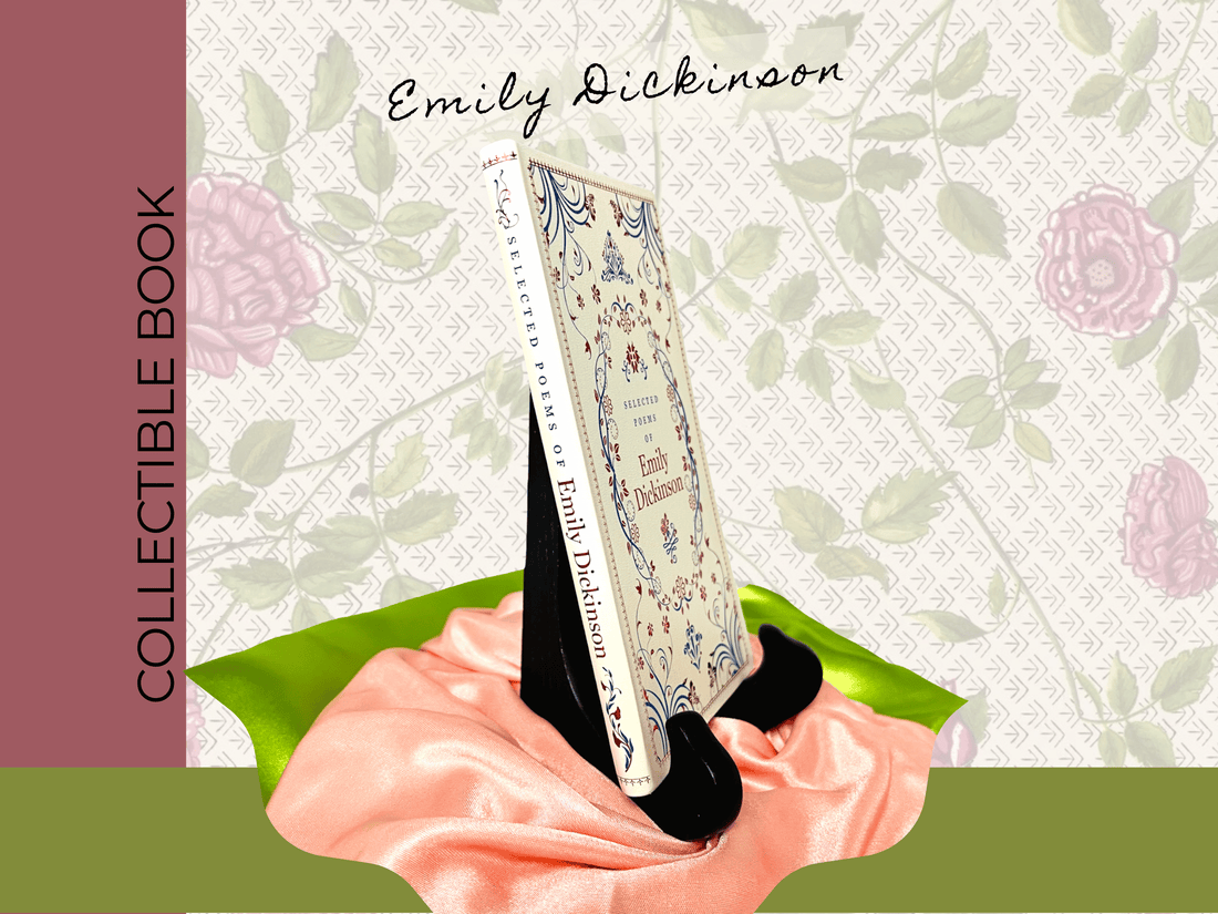 SELECTED POEMS OF EMILY DICKINSON Book (bonded-leather, gilt edging)